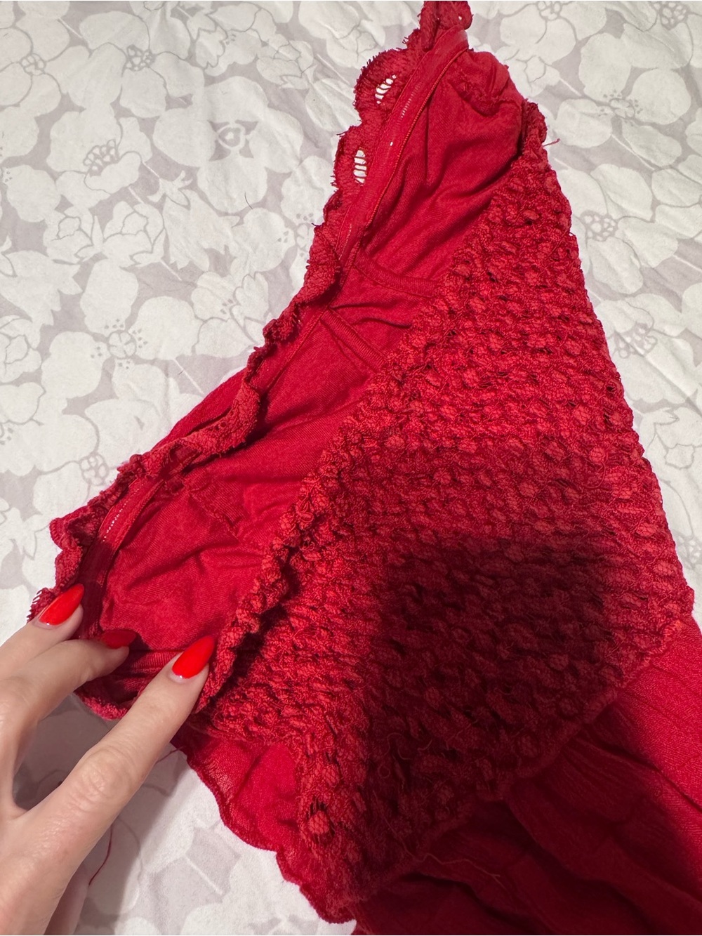 Free People Strapless Ruffle Top - Picture 2 of 4